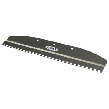 Tandspartel til fliseklæb - 47 cm - 10 x 10 mm (iTools)