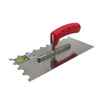 Rustfri Tandspartel - Soft grip - Rund (B&V)