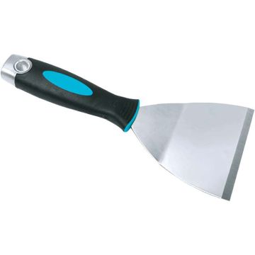 Flisemejsel med gummigreb - 100 mm (Bihui)