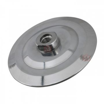 Bagskive i aluminium m/velcro
