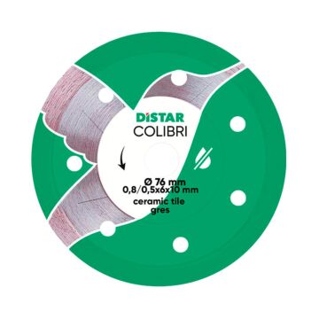 Distar Diamantklinge – Colibri – Ø 76 mm