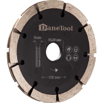 DaneTool Sandwich fugefræserskive - Ø 125 mm