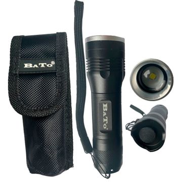 BATO Håndlampe LED - 3W - 500 Lumen - m. zoom