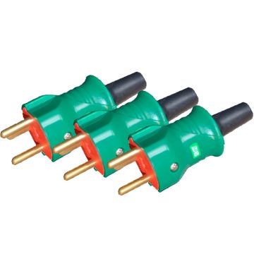 El-Pakke - hanstik stikpropper (3 stk)