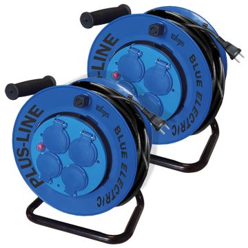 Blue Electric Kabeltromle (Plus-Line)