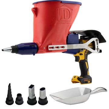 DanePoint Mørtel Fugepistol - Dewalt akku U/ batteri og lader