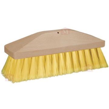 Kalkkost med polybørster og træoverdel (21 cm)