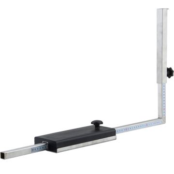 Hjørnejernholder med mål (1 stk)