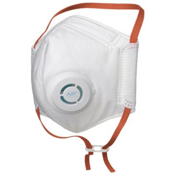 AIR+ FFP2 maske m. ventil (Æske á 10 stk)