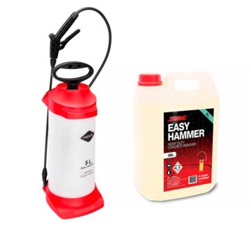 EASY HAMMER Betonfjerner inkl. Vandtrykssprøjte Sæt
