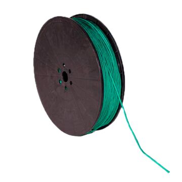 Roliba Flisesnor grøn med hjerte 4 mm x 220 m