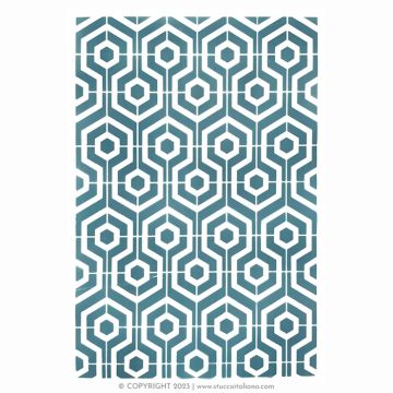 Mønsterark - Hypnose fliser 65x95