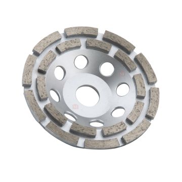 Slibeskive/Kopskive - Sølv - Ø 125 mm