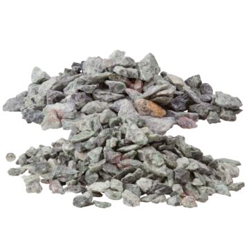 Mørkegrønne marmorsten/marmorskærver