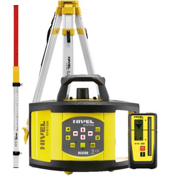 Nivel System Rotationslaser NL520G Digital - Sæt 1