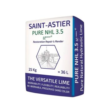 St. Astier NHL 3,5 naturlig hydraulisk kalk - 25 kg