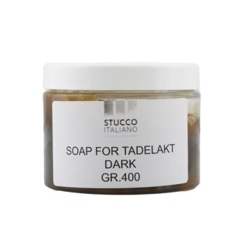 Tadelakt Sæbe Mørk - 400 G