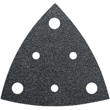 Slibepapir K 80, hullet - 50 stk.