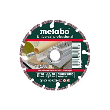 Metabo Diamantskæreskive 76 mm Uni