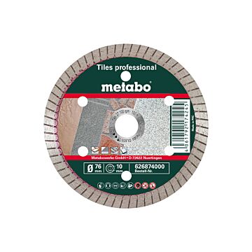 Metabo Diamantskæreskive 76 mm Fliser