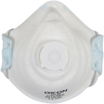 OX-ON Maske FFP2NR D m/Ventil Komfort 10 stk.