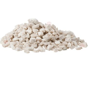 Hvid Botticino Marmorsten/marmorskærver - 5-8 mm (25 kg)