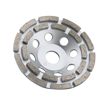 Slibeskive/Kopskive - Sølv - Ø 125 mm