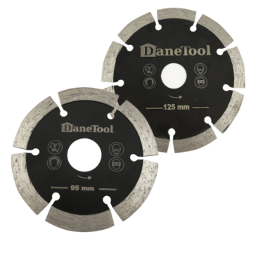 DaneTool Fugefræserskiver Ø 95 mm/125 mm - 10 stk.