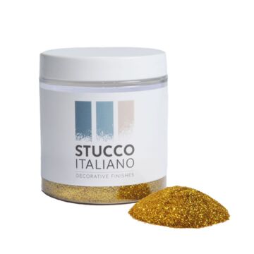 Stucco Italiano Glitter Guld – 100 gram