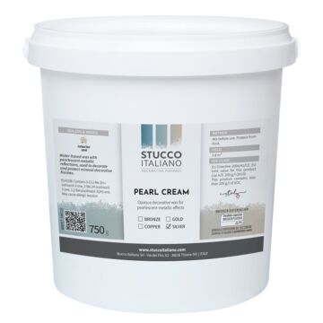 Stucco Italiano Perlecreme Sølv - 750 g